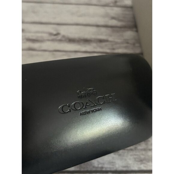 Coach Sunglasses OHC8433U Black Grey Gradient With Case NEW - Picture 6 of 8